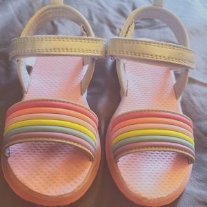 Toddler rainbow 🌈 light up sandals